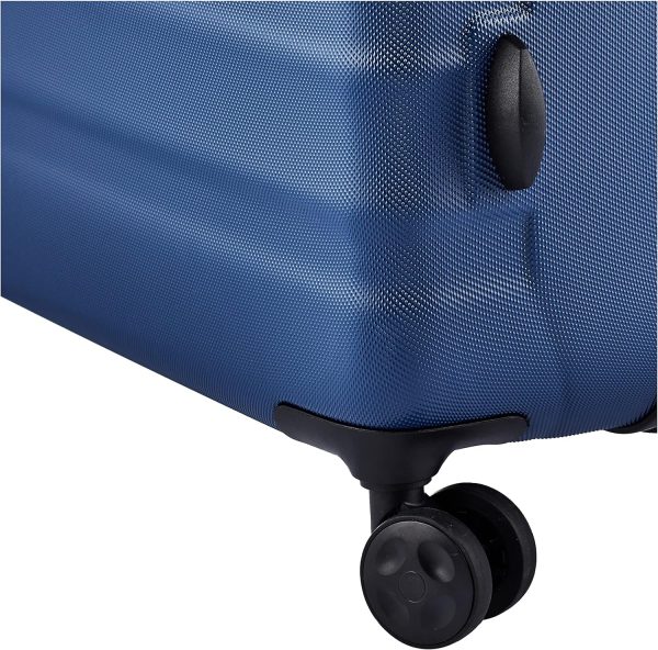Expandable Hardside Luggage, Suitcase with Wheels, 30-inch Spinner with Four Spinner Wheels and Scratch-Resistant Surface, Navy Blue - Image 4