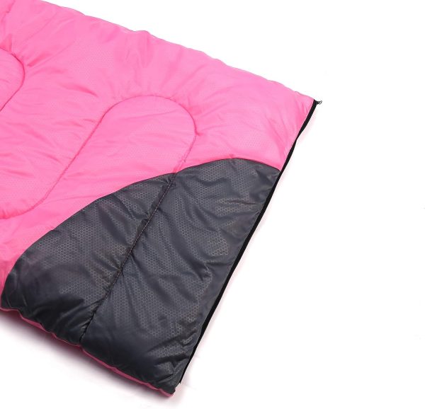 tuphen- Sleeping Bags for Adults Kids Boys Girls Backpacking Hiking Camping, Cold Warm Weather 4 Seasons Indoor Outdoor, Waterproof - Image 6