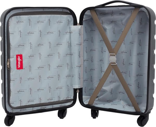 Hardside Carry-On Spinner Luggage, Olive, 20-Inch - Image 5