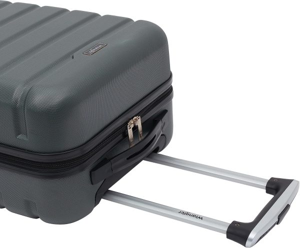 Hardside Carry-On Spinner Luggage, Olive, 20-Inch - Image 8